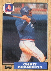 1987 Topps Baseball Cards      777     Chris Chambliss